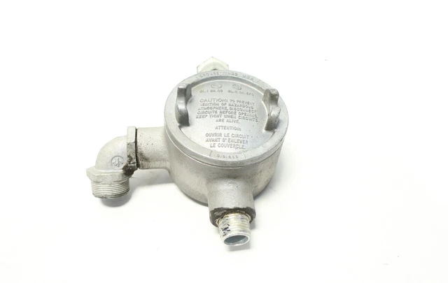Crouse Hinds C-H GUA Aluminum 1/2in Conduit Body