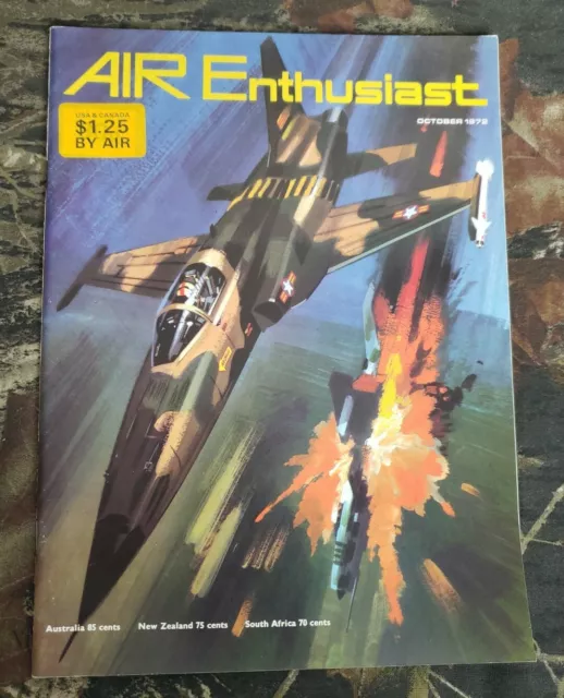 Vtg Air Enthusiast October 1972 Vol 3 #4 Magazine