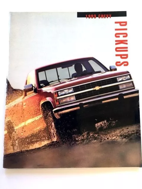 1993 Chevrolet Chevy Truck 62-page Sales Brochure Catalog - S-10 Silverado