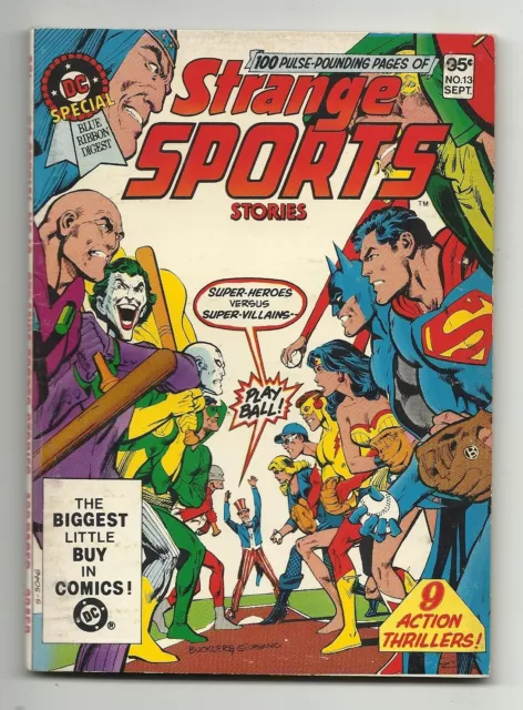 DC Special Blue Ribbon Digest #13 - Strange Sports Stories - JLA - FN 6.0