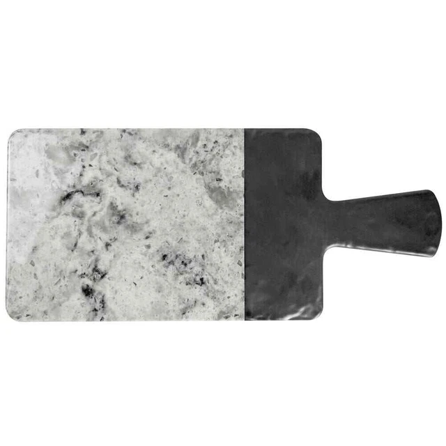 Elite Global Solutions M127RCSM-BH Horizon Slate 12 x 7 Serving Board