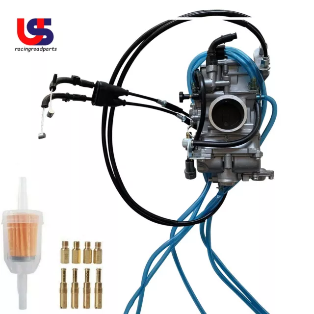 Carburetor With Throttle Cable For Honda CRF250 Kawasaki KX250F Suzuki RMZ250 US