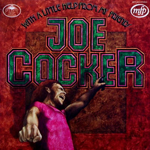 Joe Cocker - With A Little Help From My Friends - Used Vinyl Record - P2508S
