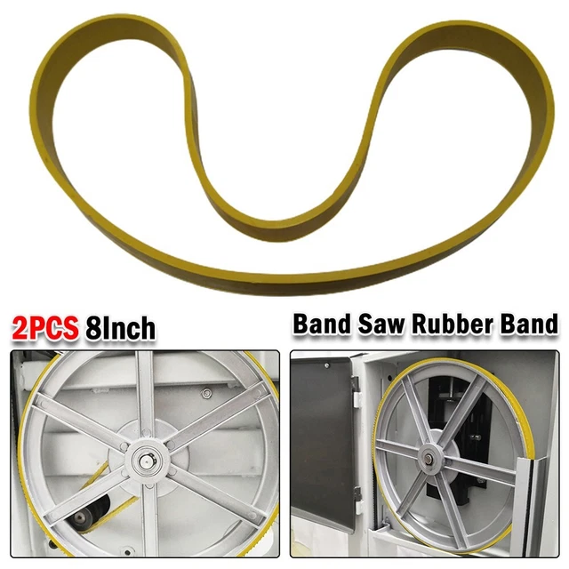 Nastro di gomma seghetto gomma 2 pz 20,3 cm 8\"" X 1/2 0,12\"" antiscivolo nuovo di zecca