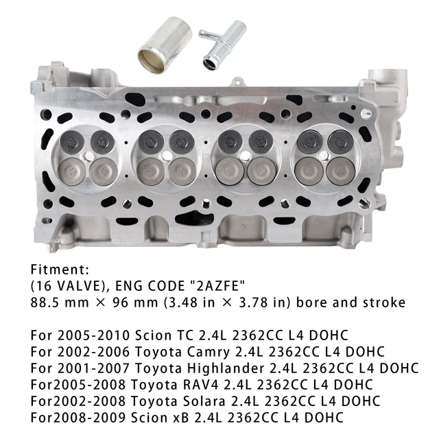Engine Timing Chain Water Pump Kit Fits 01-15 Toyota Rav4 2.0L 2.4L DOHC 1AZFE
