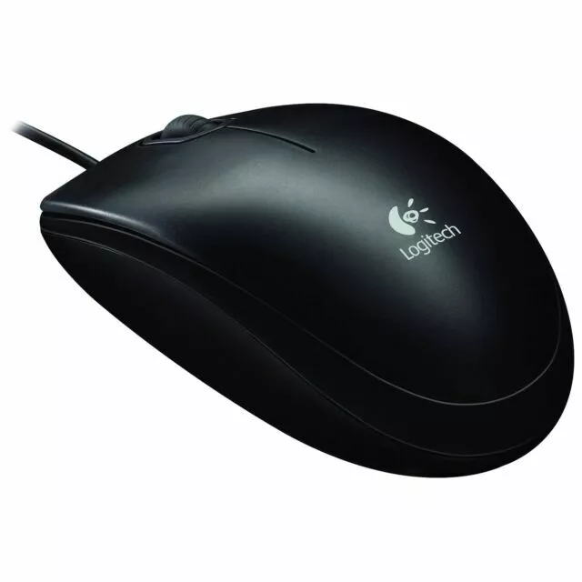 2 pack of Logitech B100 Optical USB Mouse Mouse Mouse