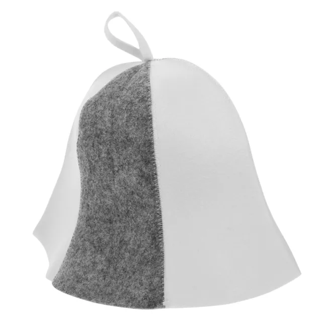 Women's Sauna Hat Ukrainian Ornament Felt Bath Cap