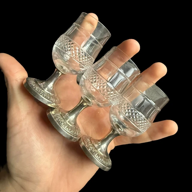Lot 6 Verres à Liqueur Argent – Doublure Vermeil, Orfèvre CT, Finition Brillante