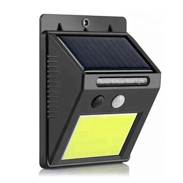 Sécurité 48 Lampe COB 20 Lampe Solaire Lampe Lumière murale Lampes de jardin 7
