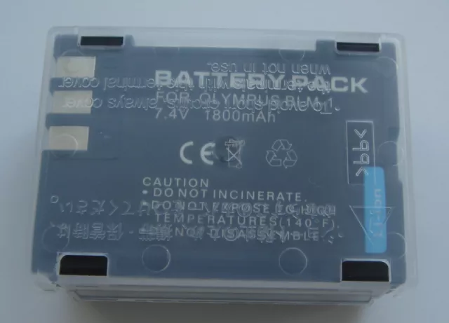 2X Baterías BLM-1 BLM1 3.7V 1800mAh Para Olympus Nuevo en Francia