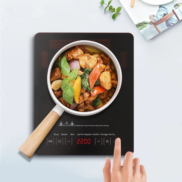 2200W SMART INDUCTION Cooktop Burner Cooker Hot Stove Plate w/ Timing