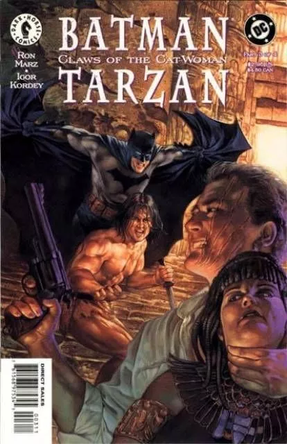 Batman Tarzan Claws of The Cat-Woman (1999) #   1-4 (9.0-NM) COMPLETE SET 1999 3