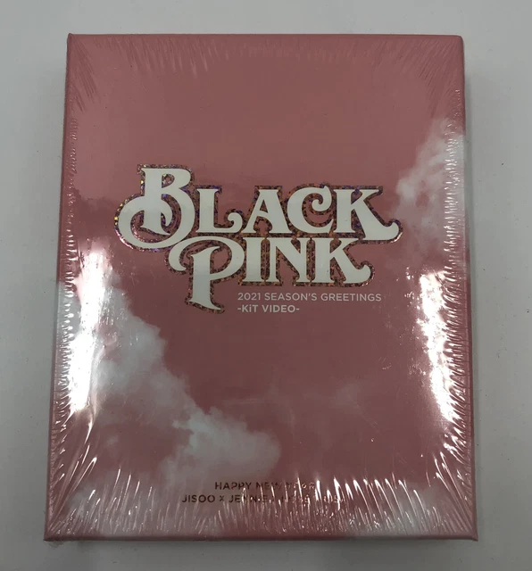 Black Pink KPOP Seasons Greetings 2021 Kit Video Box Pack