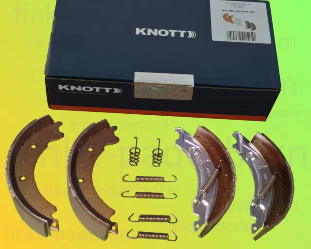 1x Knott Bremsbackensatz 160x35 16-1365 + Avonride - 402611.001 Satz für 1 Achse