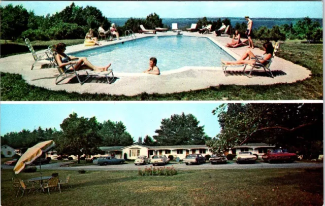 West Winds Motel & Cottages, CLAYTON, New York Chrome Advertising Postcard