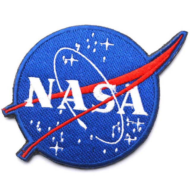 NASA Space Program Embroidered Patch USA American space agency Patch