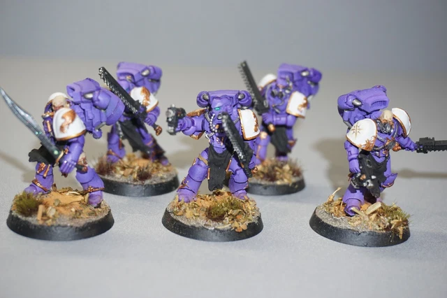 FORGE WORLD HORUS Häresie Kaiser Kinder Legion Sturmtrupp bemalt EUR 89 ...