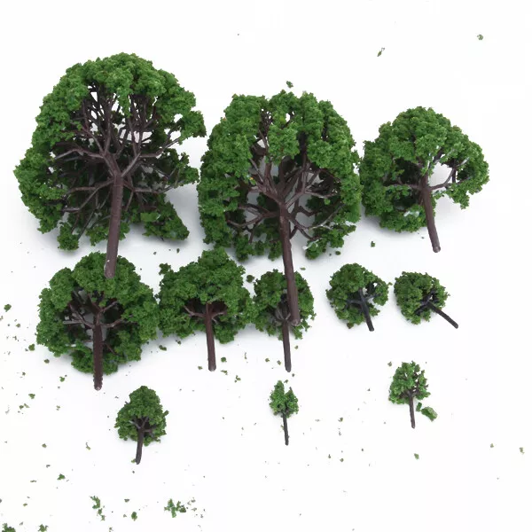 11 Model Tree 1/50 Scale Winter Scenery Landscape Train Model Park Layout