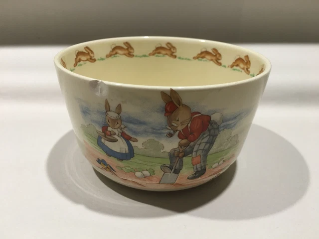 Royal Doulton Bunnykins/ Bunnykins Collector Bowl