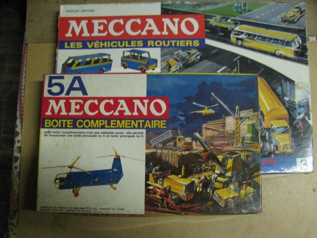 Plaque Meccano sans rebord 3x4 trous bleue
