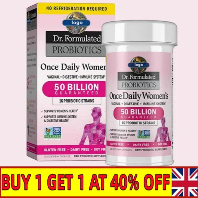 Garden Of Life Dr. Formulated Once Daily Women's Probiotics Reviews GARDEN OF LIFE Dr. Formulated Probiotics for Women Once Daily 30