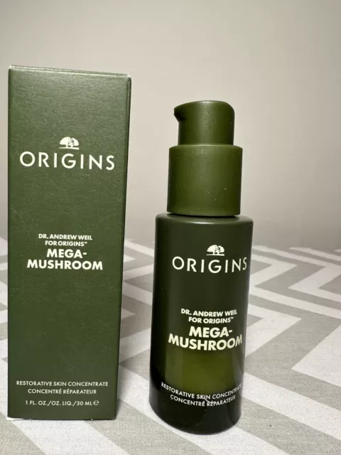 DR. ANDREW WEIL FOR ORIGINS Mega-Mushroom Restorative Skin Concentrate 1 fl oz