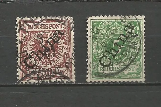 Deutsche Kolonien China 1898-1901 Mi 6 i 2 II gest