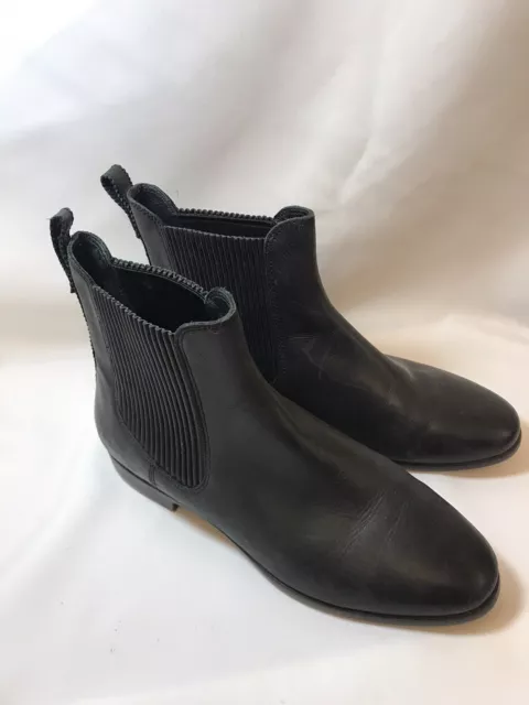 UGG Australia Jo Chelsea Boot Women’s Leather Ankle Bootie 1005930 Black Size 9