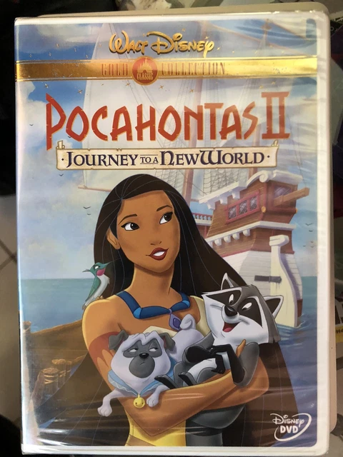 Pocahontas II: Journey To A New World (DVD, 2000, Gold Collection Edition) New.