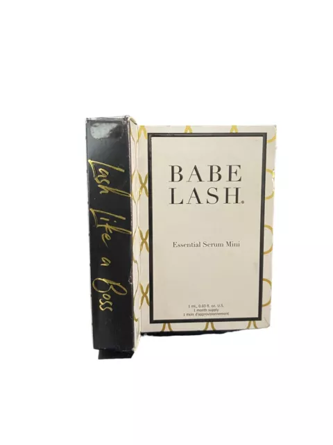 BRAND NEW SEALED BABE LASH ESSENTIAL 1ml each Longer Bolder Lashes