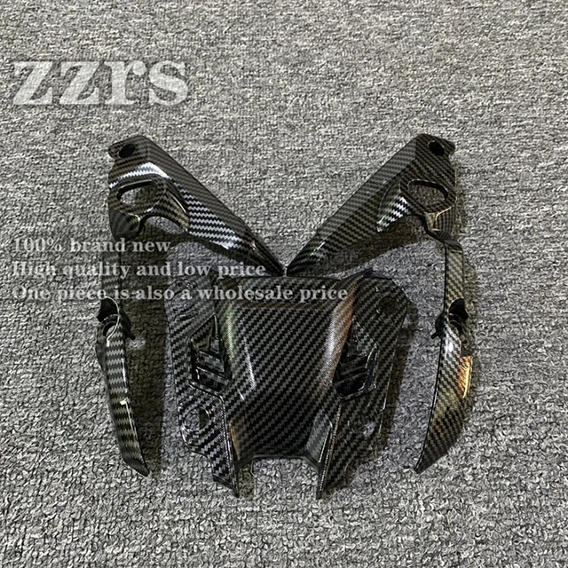 Carbon Fiber Front Nose Headlight Fairing Cowling For YAMAHA MT-07 2012-2017