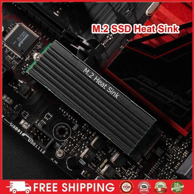 Disipador de calor M.2 SSD disipador de calor NVME NGFF M.2 2280 SSD disco duro aluminio calor