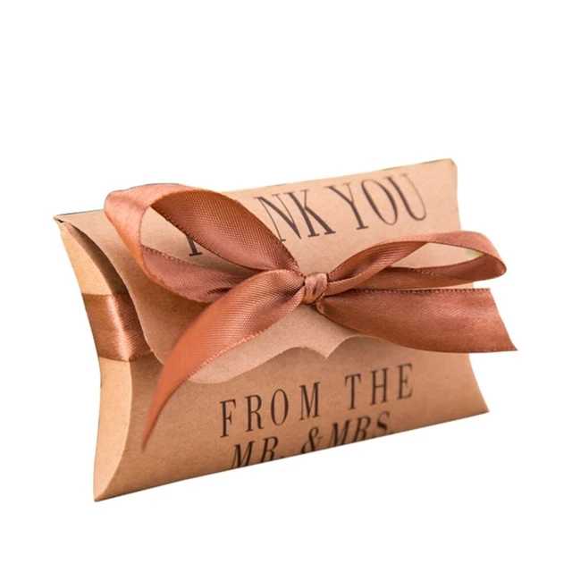 10 pcs fournitures de mariage bonbons boîtes Vintage artisanat papier bonbons