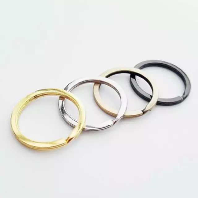 10pcs/bag Open Jump Rings Double Loops Split Rings Connectors For Diy Jewelry Ma