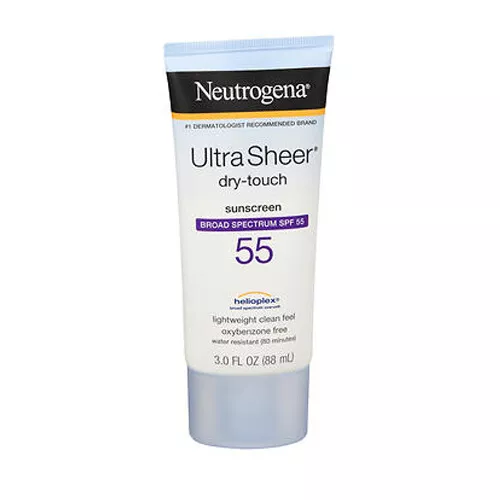 Neutrogena Ultra Pure Dry-Touch Crème Solaire Lotion SPF 55 89ml Par Neutrogena