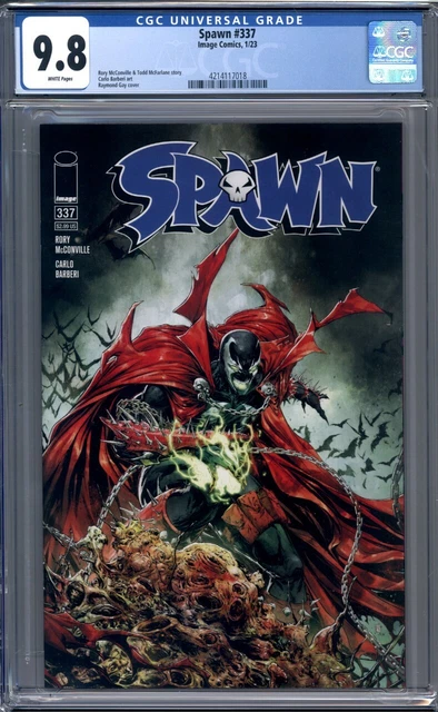 Spawn #337 Todd McFarlane Raymond Gay 1st Print Image Comics CGC 9.8