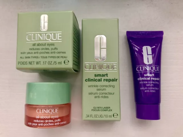 Set Clinique All about eyes Augencreme + Smart Clinical Serum *neu*