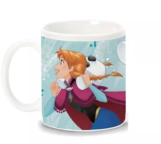 Disney Frozen Anna, Olaf E Elsa Pacco Doppio Di Ceramica Tazze IN Scatola Regalo 3