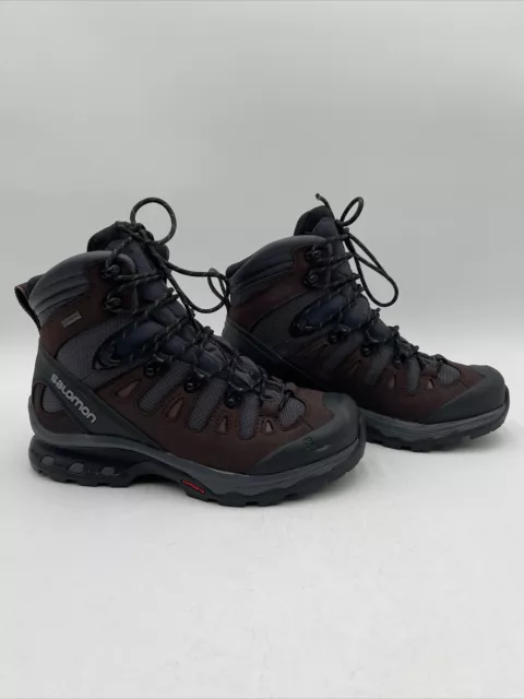 SALOMON MEN'S QUEST 4D 3 GTX Hiking Boot Brown/Grey Size 8