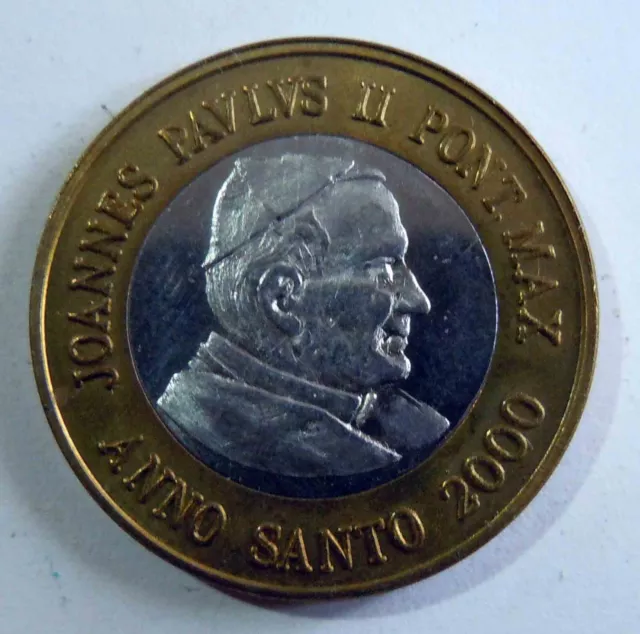 1 euro  Vatican 2000 ECCO l'euro JOANNES PAVLVS II/ANNO SANTO PONT MAX token