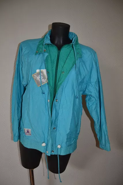 Haut Veste Blouson Survetement Trevois Vintage 80  Neuf Taille .38  Jogging