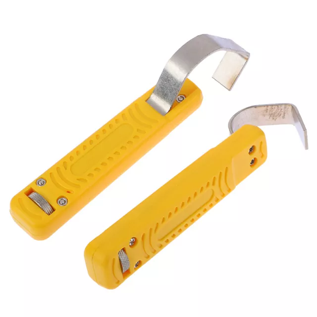 Cable knife wire stripper combined tool for stripping round PVC cable 2