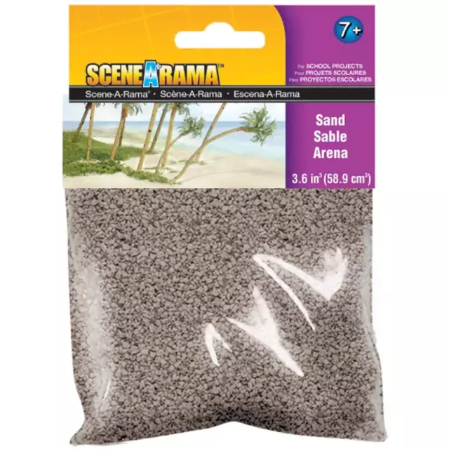Woodland Scenics Sand 3.6 Cubic Inches- (US IMPORT)