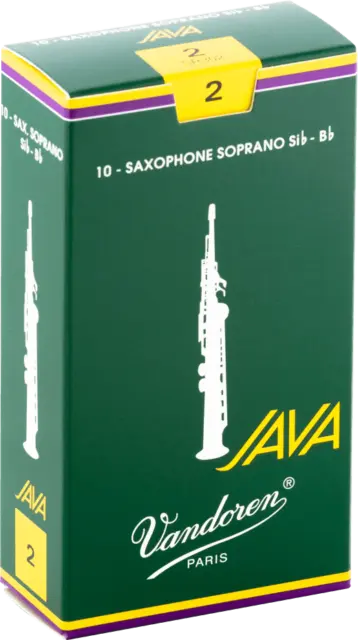 boite 10 anches saxophone SOPRANO VANDOREN JAVA SR 302 force 2