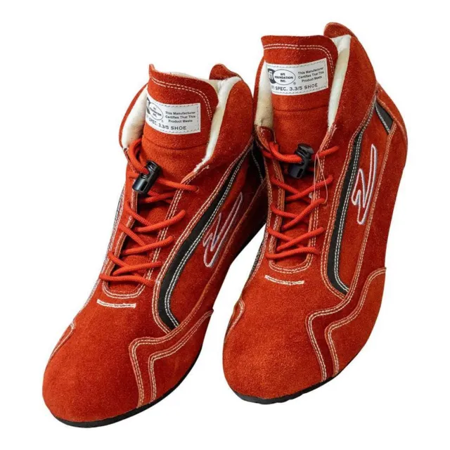 Zamp Shoe ZR-30 Red Size 12 SFI 3.3/5 RS00100212