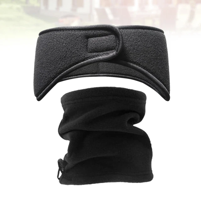 2 pz sciarpa fascia fronte collo scaldaviso viso