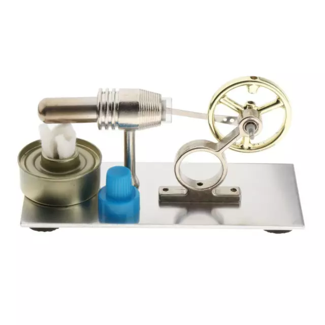 Hot Air Stirling Engine Model Generator Motor Steam Power Educational Toy