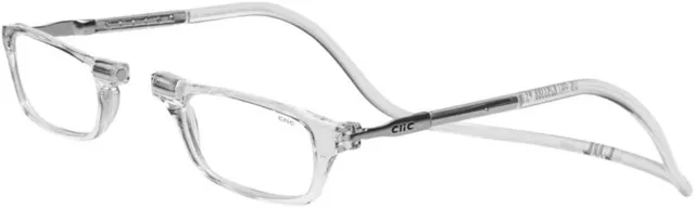 Clic City Magnetic Magnified Readers Clear New Authentic Reading Glasses