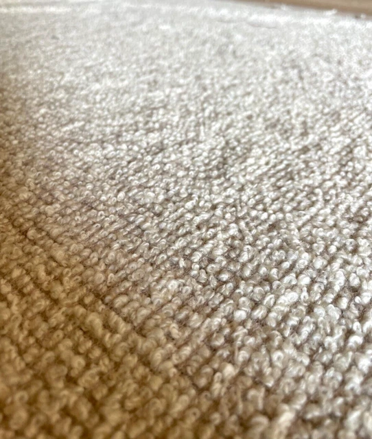 1.875 yd Maharam Pebble Wool Birch Cream Beige Nubby Upholstery Fabric MSRP $357
