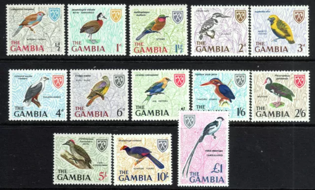 Gambia set MNH SG193-20 1966 KGVI  [G290721]